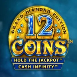 12 Coins Grand Diamond Edition logo – Slots by Wazdan at Priced Up Casino