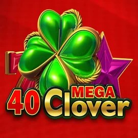 Logo of 40 Mega Clover from Amusnet Interactive at Priced Up Casino