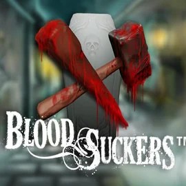 Logo of Blood Suckers from NetEnt at Priced Up Casino