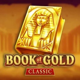 Logo of Book of Gold Classic from Playson at Priced Up Casino