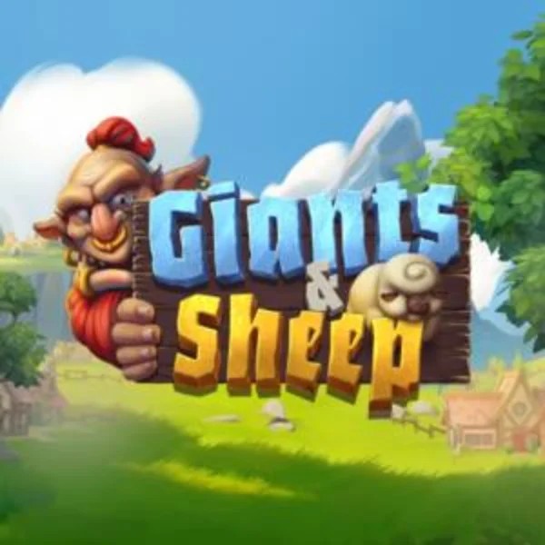 Logo of Giants and Sheep from Relax Gaming at Priced Up Casino
