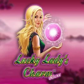 Lucky Ladys Charm Deluxe slot logo by Greentube at Priced Up CasinoLucky Ladys Charm Deluxe