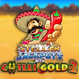 Stellar Jackpots with Chilli Gold x2 slot logo by Lightning Box Game at Priced Up CasinoStellar Jackpots with Chilli Gold x2