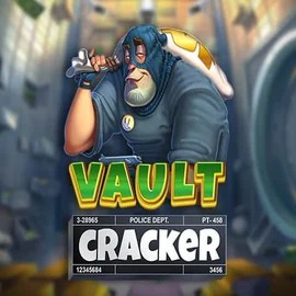 Vault Cracker slot logo by Red Tiger Gaming at Priced Up CasinoVault Cracker